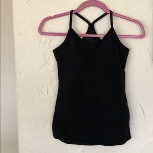 Lululemon tank top with removable cups